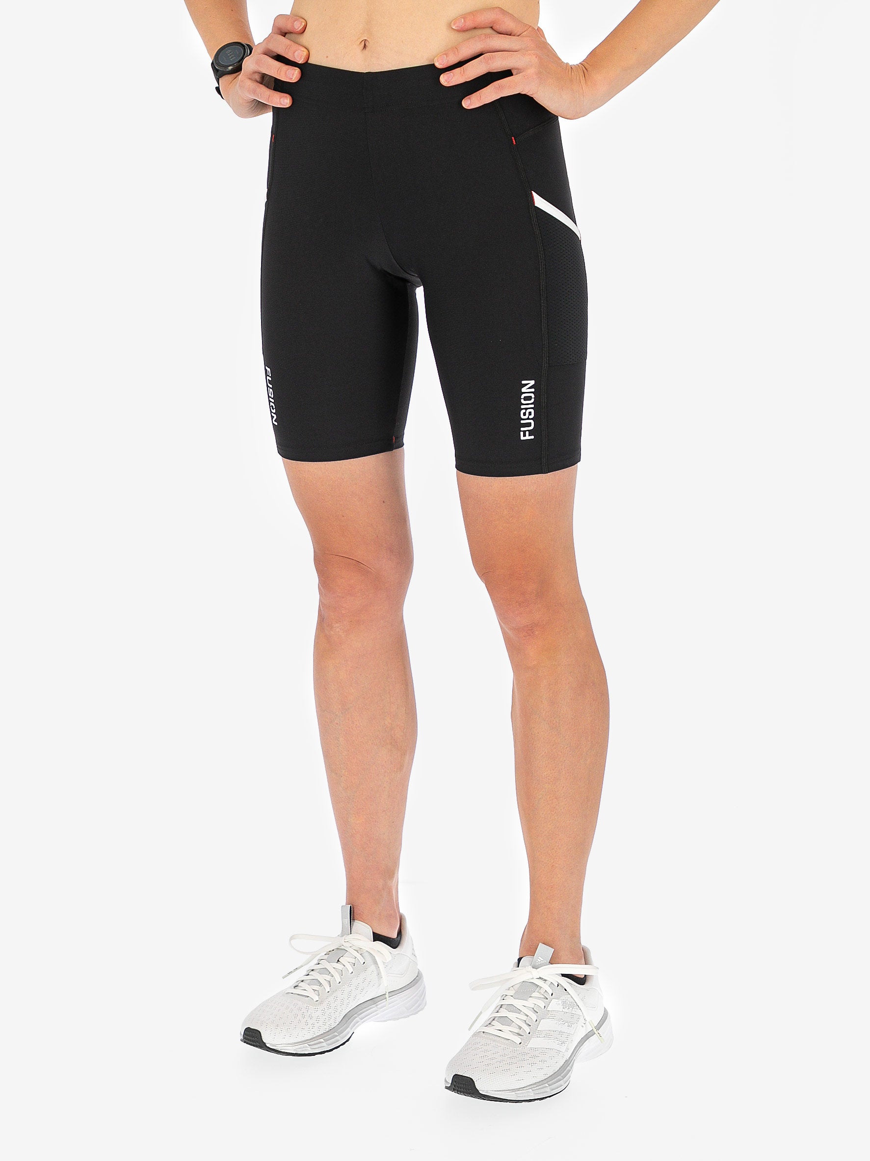 Fusion C3 Short Tights Unisex Running Trousers with Side Pockets (XS) :  : Fashion